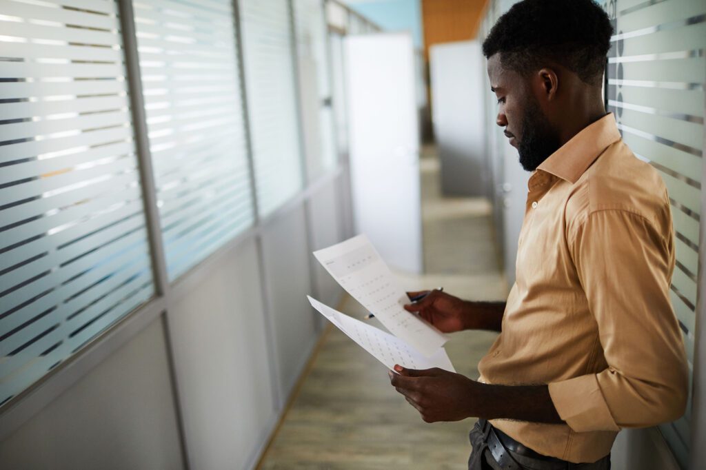 Economist with papers